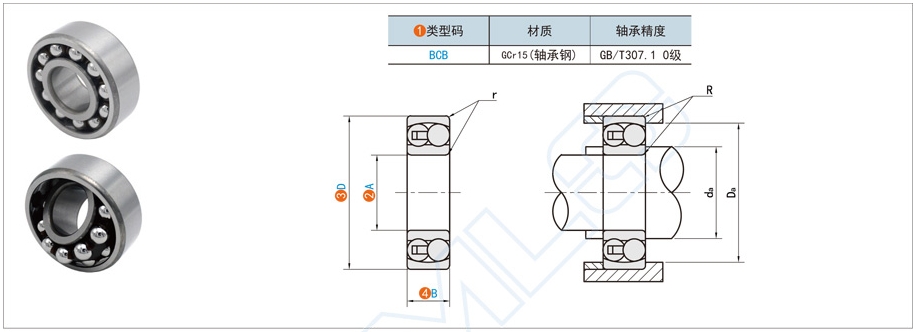 調(diào)心球軸承的結(jié)構(gòu)設(shè)計要點介紹