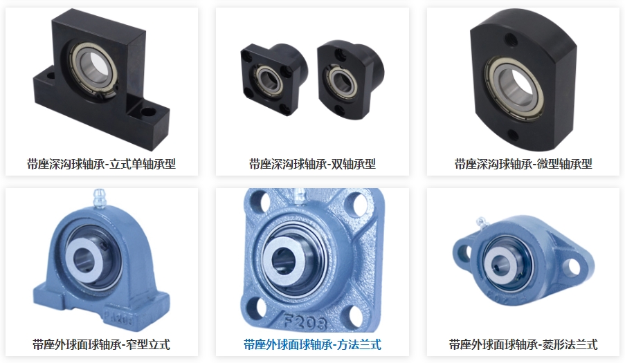 軸承座類型，軸承座安裝