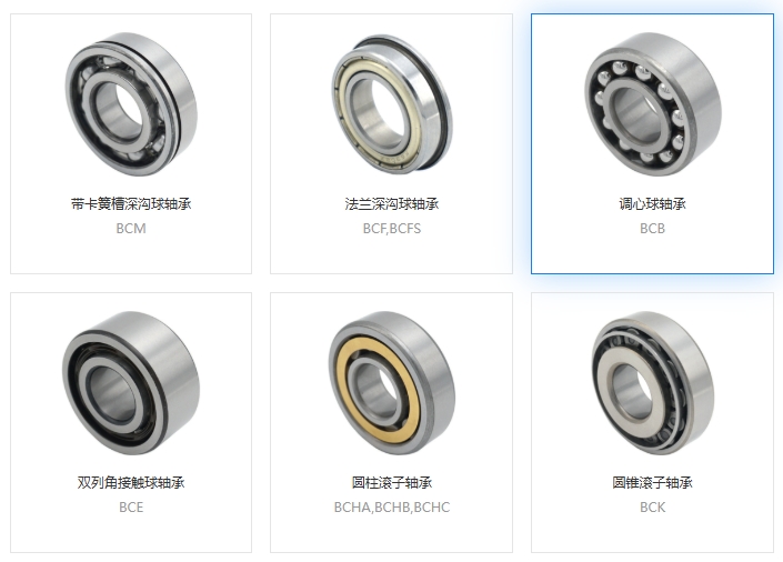 絲桿模組軸承，混用軸承，軸承型號(hào)