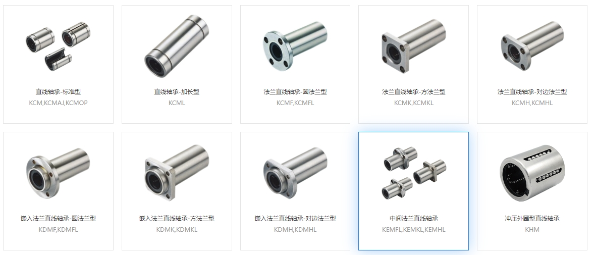 直線滑臺軸承，軸承更換，軸承精度